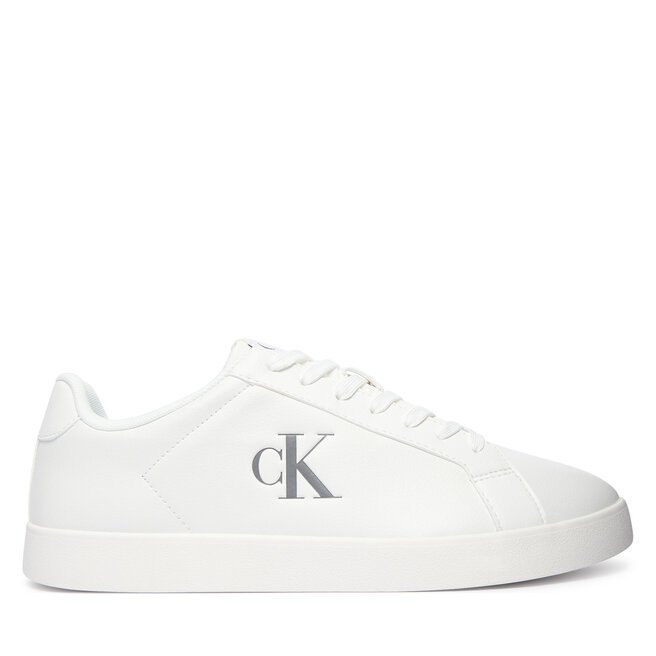 Sneakersy Calvin Klein 3 Cupsole Derby Pu Tmb HM0HM02331 Biały - męskie