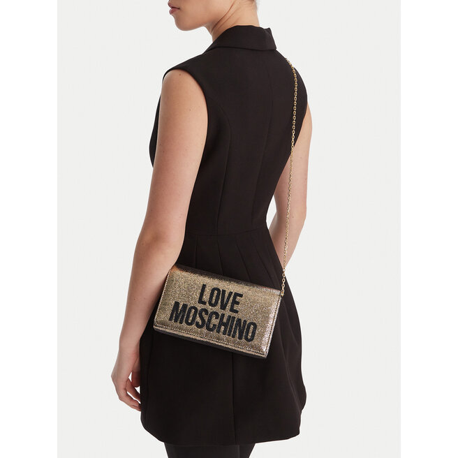 Torebka LOVE MOSCHINO JC4104PP1OLK0901 Złoty -