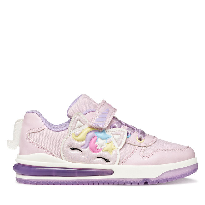 Sneakersy Geox J Sketlite Girl J65NWB 0EWBC C8842 D Różowy - dziewczęce