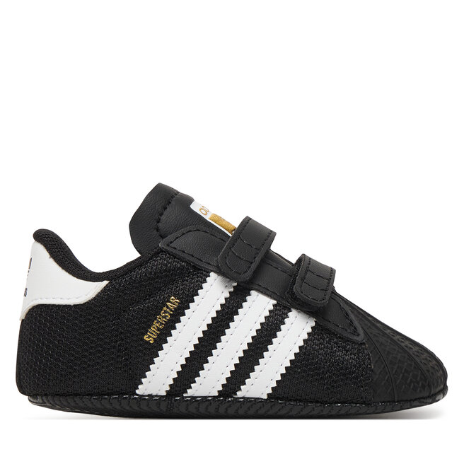 Sneakersy adidas Superstar Crib JH9971 Czarny - chłopięce