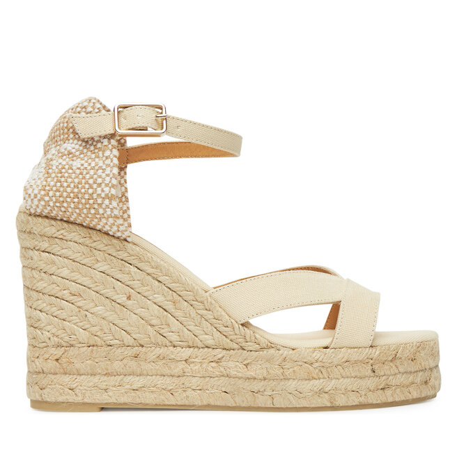 Espadryle Castañer Bruna/8ED/001025761 Beżowy - kobiece