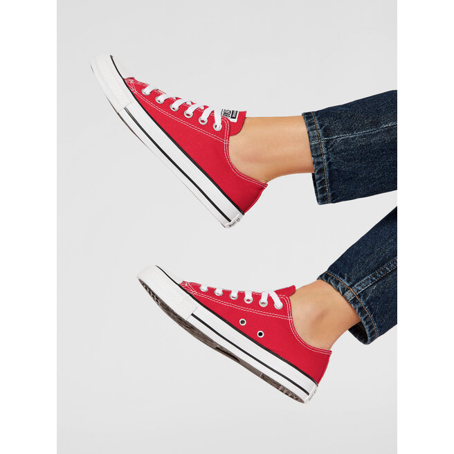Trampki Converse Chuck Taylor All Star Ox M9696C Czerwony - kobiece