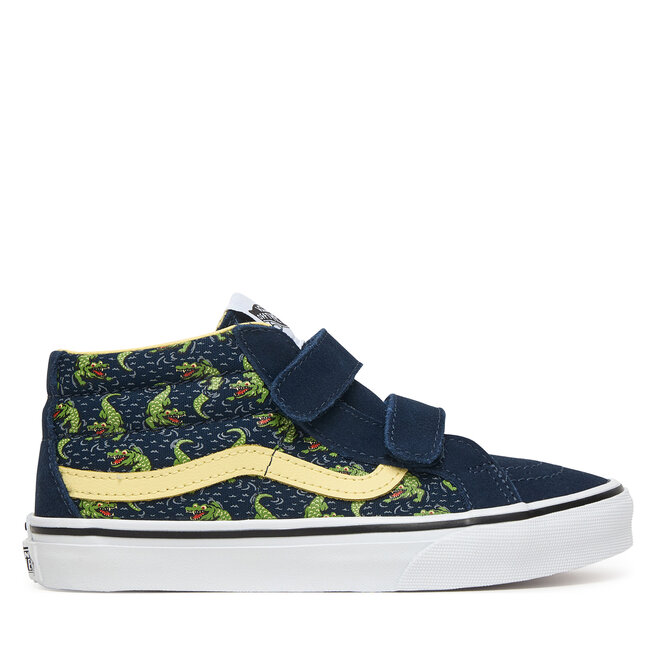 Sneakersy Vans SK8-Mid Reissue V VN000CZ7YY01 Granatowy - chłopięce