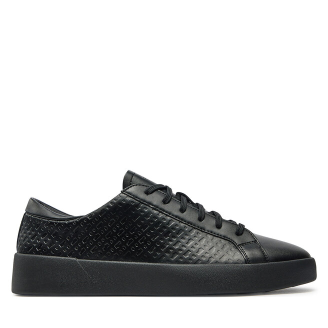 Sneakersy Boss Belwar 50537891 10269816 01 Czarny - męskie