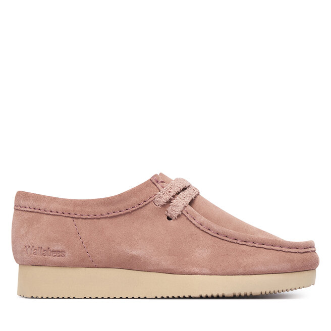Półbuty Clarks Wallabee Lite. 26328429 Różowy - kobiece