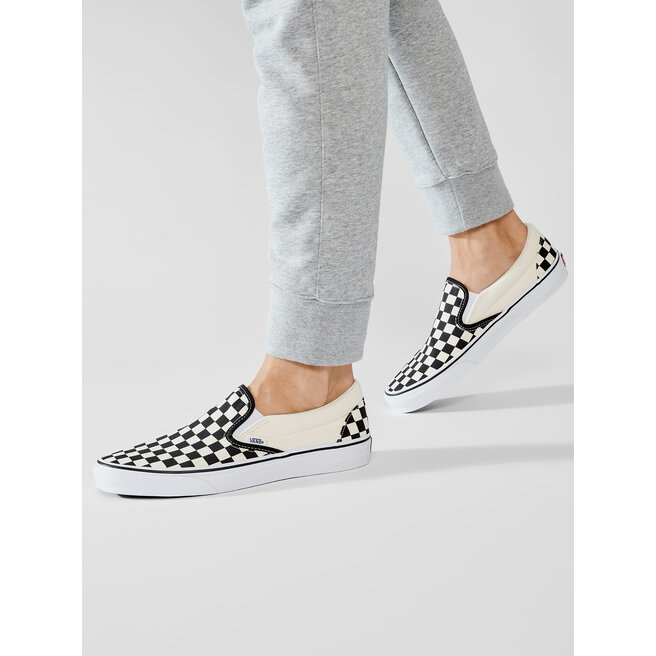 Tenisówki Vans Classic Slip-On VN000EYEBWW1 Écru - kobiece
