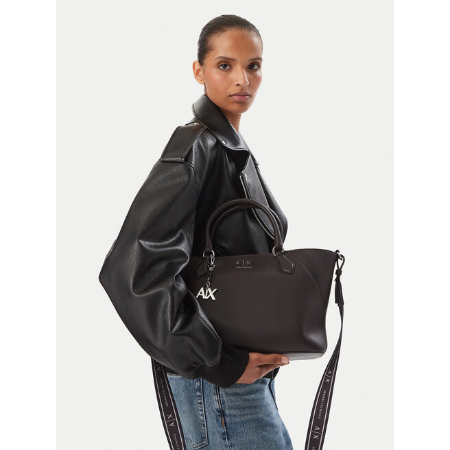 Torebka Armani Exchange XW003086 AF26569 U6032 Brązowy ciemny -
