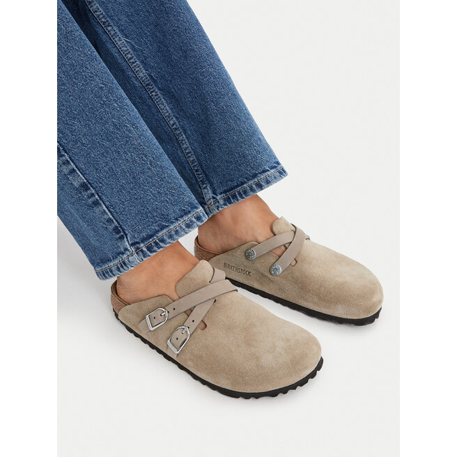 Klapki Birkenstock Blair D-Buckle 1032905 Beżowy jasny -