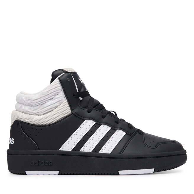 Sneakersy adidas Hoops Mid Classic Shoes KI1075 Czarny - chłopięce