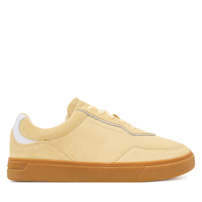 Sneakersy Tommy Hilfiger Casual FW0FW08898 Żółty - kobiece