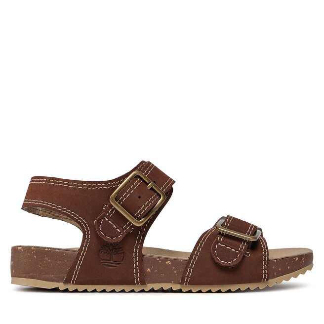 Sandały Timberland Castle Island 2 Strap TB0A5SZT9311 Brązowy - chłopięce