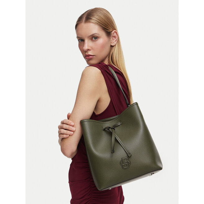 Torebka BOSS Anett Drawstring 50567602 Zielony ciemny -