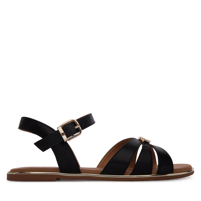 Sandały Tommy Hilfiger T3A2-34280-0326 S Czarny - dziewczęce