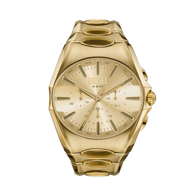 Zegarek Diesel D-Curve Chronograph DZ4695 Złoty -