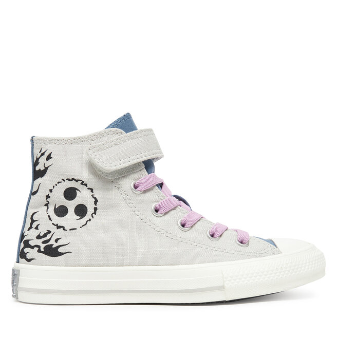 Trampki Converse Ctas 1V Hi X Naruto A16146C Szary - chłopięce