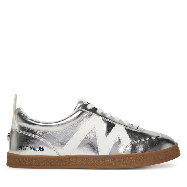 Sneakersy Steve Madden Degree SM11003179 Srebrny - kobiece