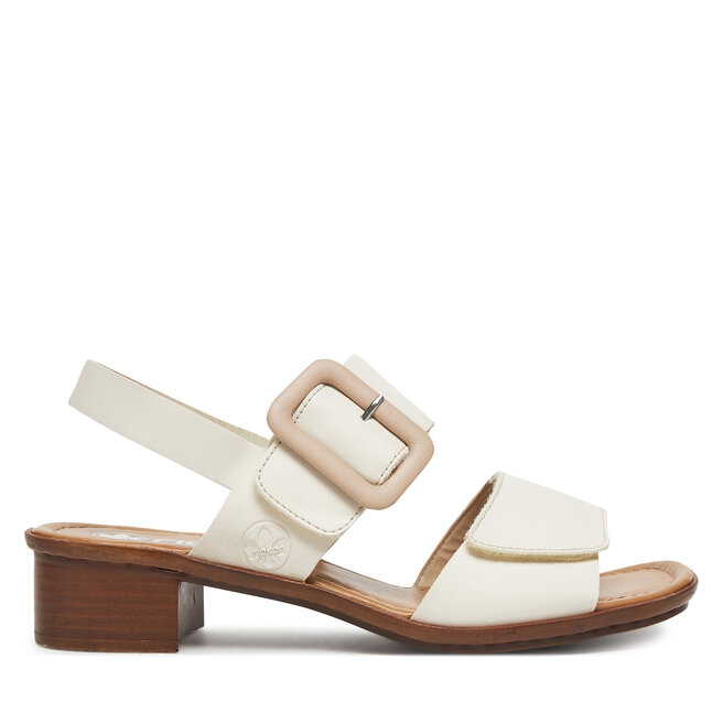 Sandały Rieker 62663-60 Écru - kobiece
