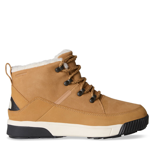 Śniegowce The North Face Sierra Mid Lace Wp NF0A4T3XKOM Brązowy - kobiece