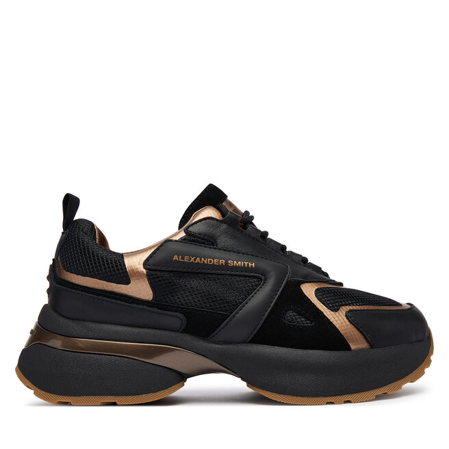 Sneakersy Alexander Smith Shard 1247 Brązowy - kobiece