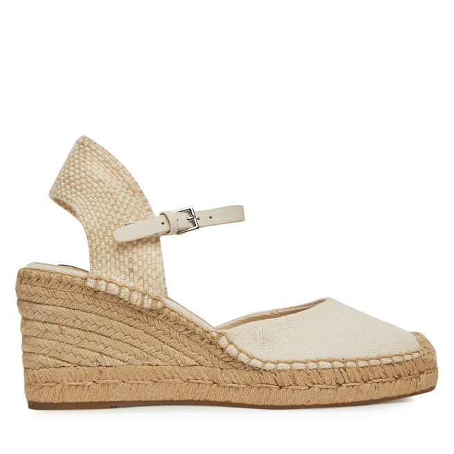 Espadryle LAUREN RALPH LAUREN Robby 802961836004 Biały - kobiece