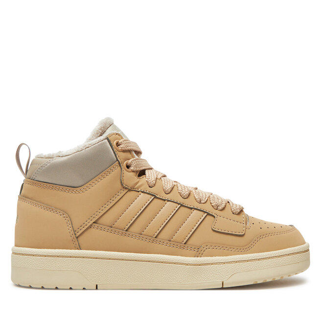 Sneakersy adidas Rapid Court Mid Winterized JR2803 Beżowy - chłopięce