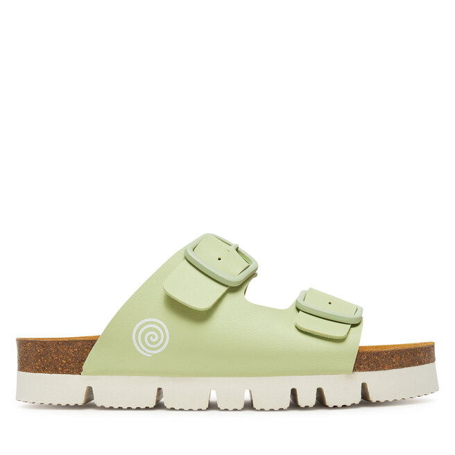 Klapki Dr. Brinkmann 700706-71 Zielony -