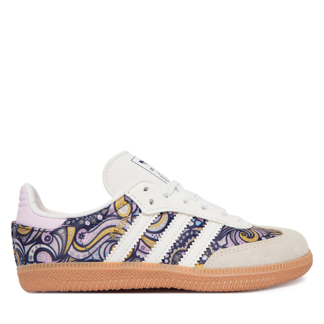 Sneakersy adidas Liberty London Samba Og KH9845 Kremowy - dziewczęce