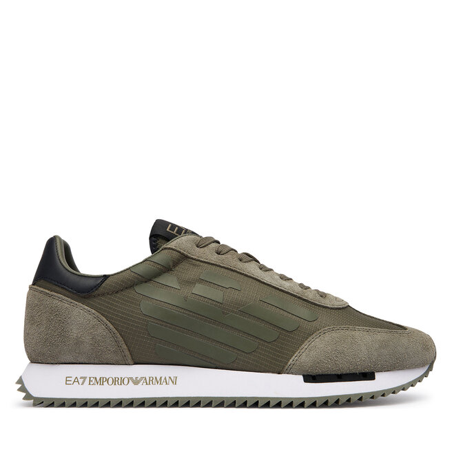 Sneakersy EA7 Emporio Armani 7X000870 AF28085 MZ851 Zielony - męskie