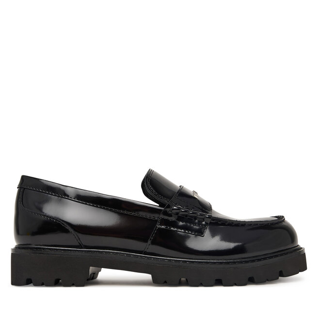 Loafersy KARL LAGERFELD Lowell KL42224 Czarny - kobiece