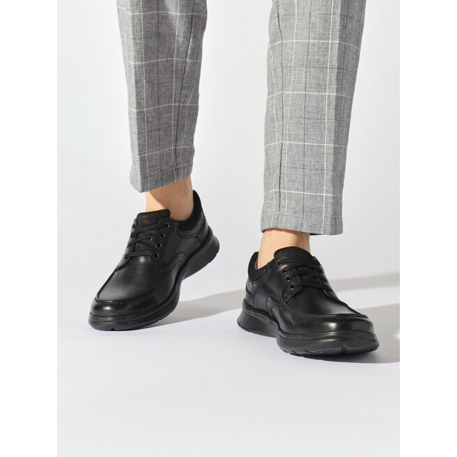 Półbuty Clarks Cotrell Edge 261373857 Czarny - męskie