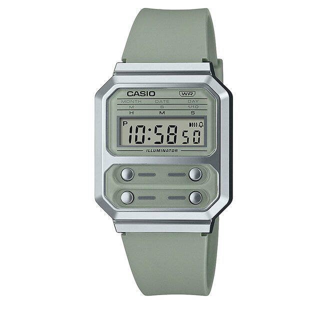 Zegarek Casio A100WEF-3AEF Zielony -