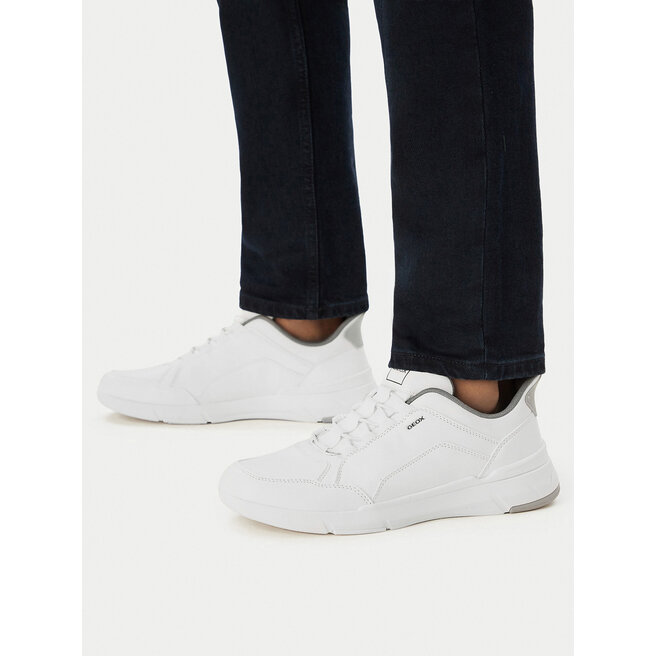 Sneakersy Geox U Vittour Plus U659KA 000BC C1000 Biały - męskie
