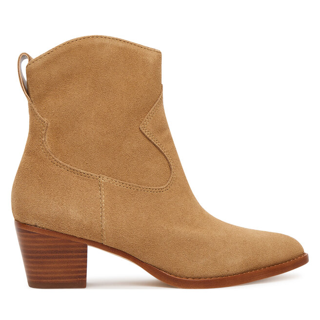 Botki LAUREN RALPH LAUREN 802974389001 Brązowy - kobiece