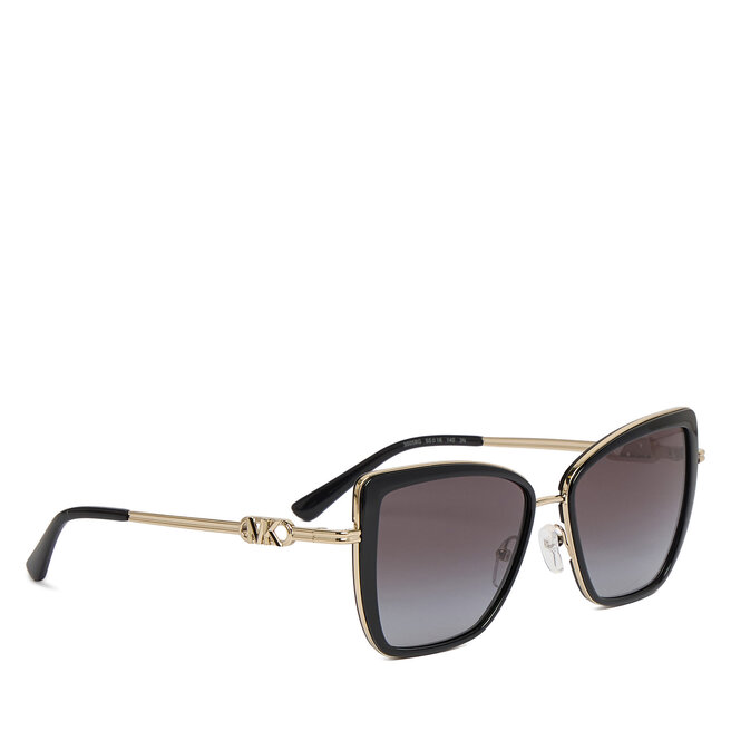 Okulary przeciwsłoneczne MICHAEL Michael Kors 0MK1178 30058G Czarny - kobiece