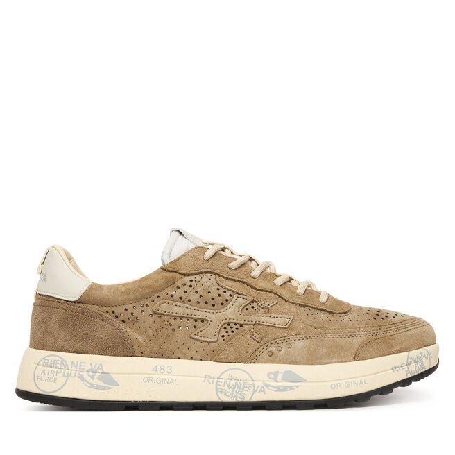 Sneakersy Premiata Nous Var 8288 Brązowy - męskie