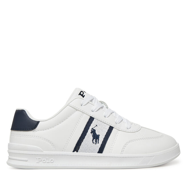 Sneakersy Polo Ralph Lauren Heritage Court III T-Toe RL02475101 Biały - chłopięce