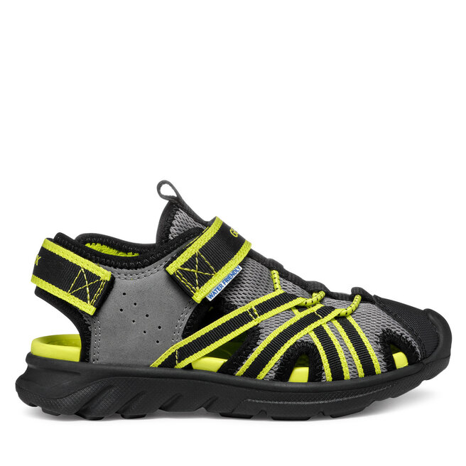 Sandały Geox J Airadyum Bo J55F1A 1454 C0666 M Szary - chłopięce