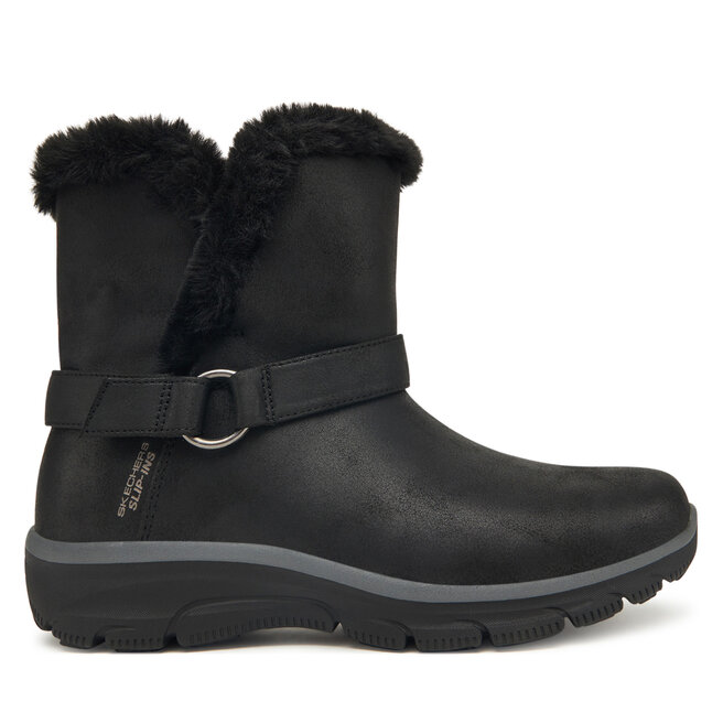 Botki Skechers Easy Going 168045/BLK Czarny - kobiece