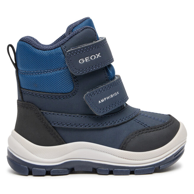 Śniegowce Geox B Flanfil Boy B Abx B463VA 050FU C4002 M Granatowy - chłopięce