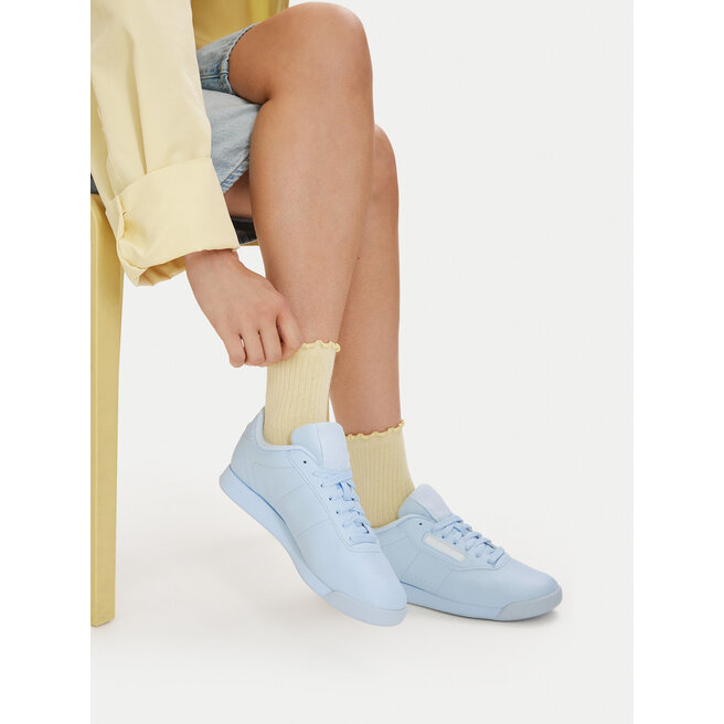 Sneakersy Reebok C-Princess 100275777 Niebieski - kobiece