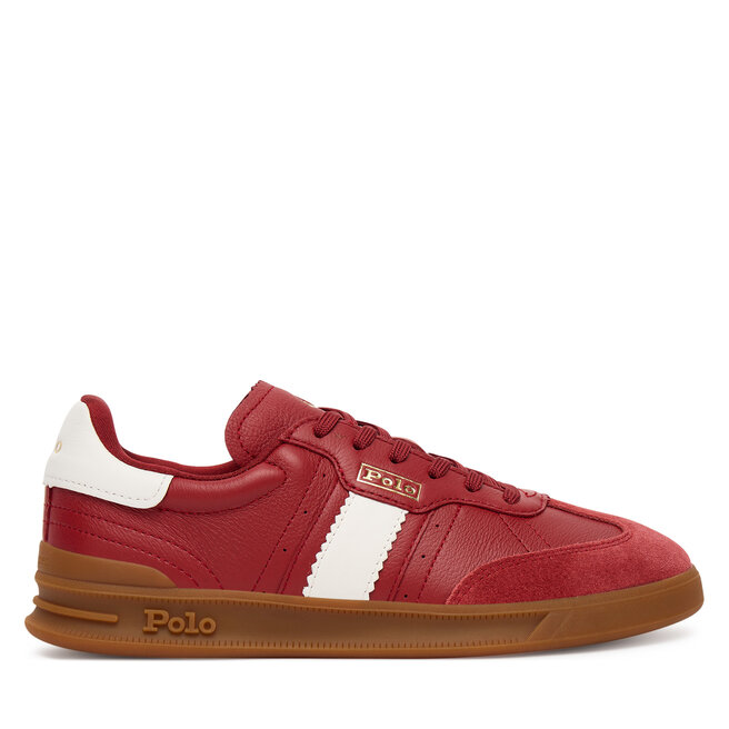Sneakersy Polo Ralph Lauren Aera 804956688005 Czerwony - kobiece