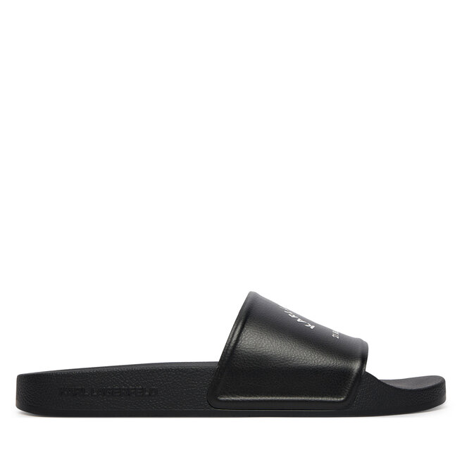 Klapki KARL LAGERFELD KL70008C Czarny -