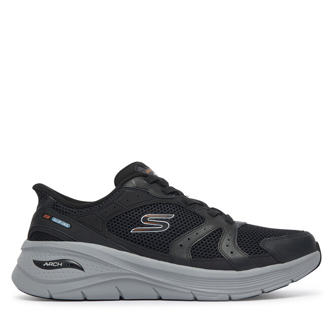 Sneakersy Skechers Arch Fit 3.0 - Kaliver 233402 Czarny - męskie