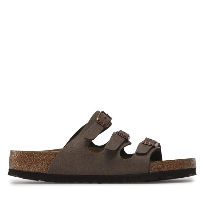 Klapki Birkenstock Florida 0053881 Brązowy -