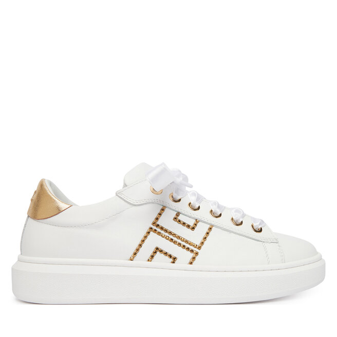 Sneakersy Elisabetta Franchi F4A9-E0504-0092 D Biały - dziewczęce
