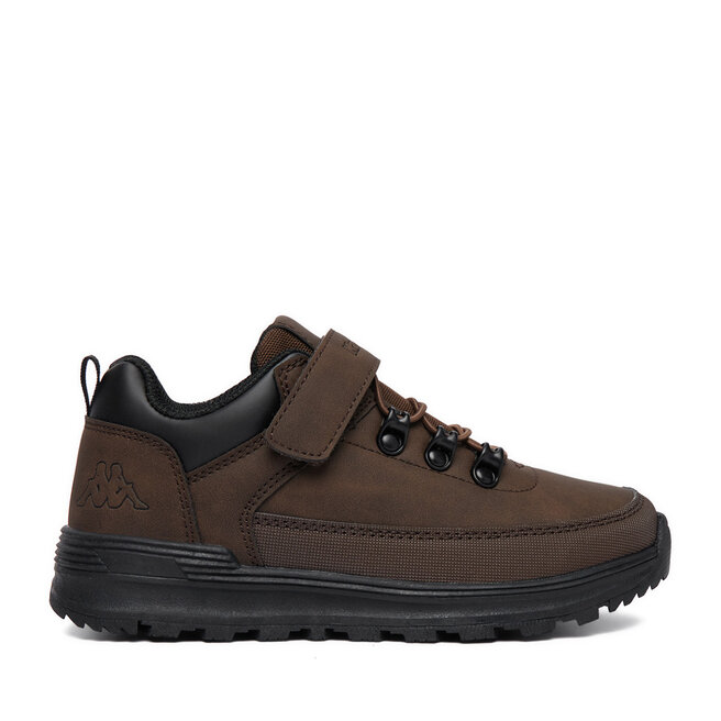 Sneakersy Kappa CEO-35ILIXW Brązowy ciemny - chłopięce