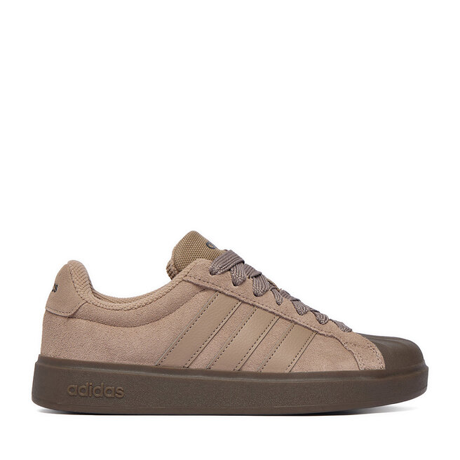 Sneakersy adidas WB-STREETTALK KH6271 Beżowy - kobiece