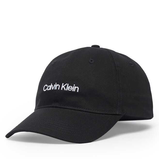 Czapka z daszkiem Calvin Klein Titlecase Embroidery LV04D5003G Czarny -