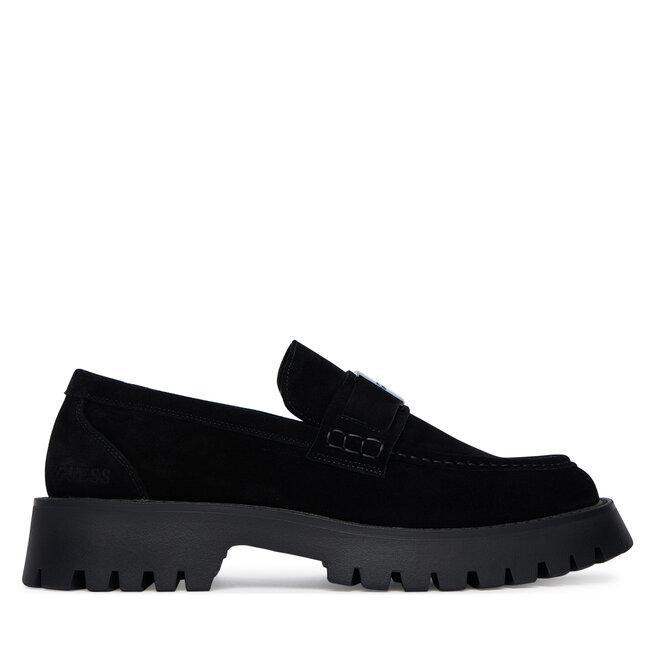 Loafersy Guess FMTZIA SUE14 Czarny - męskie