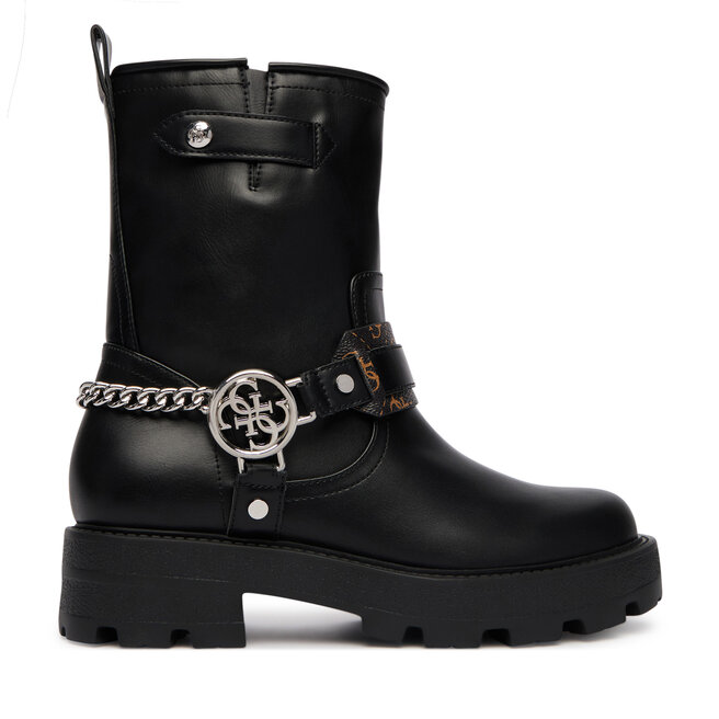Botki Guess FLFYAZ ELE10 Czarny - kobiece